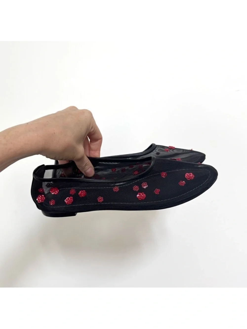 NEW staud alba mesh flats - 37